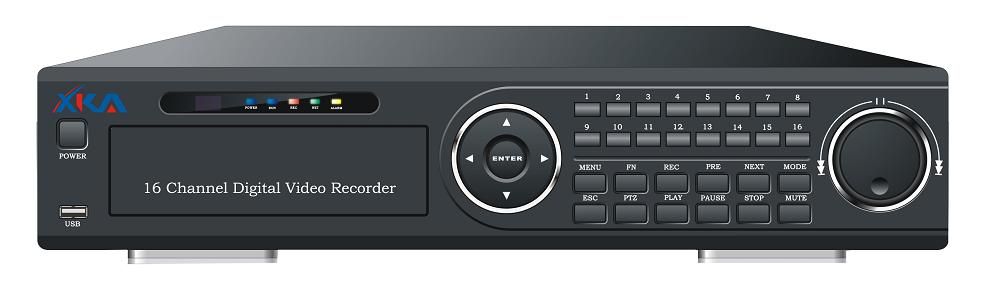 QLM-9216  H.264  十六路嵌入式DVR