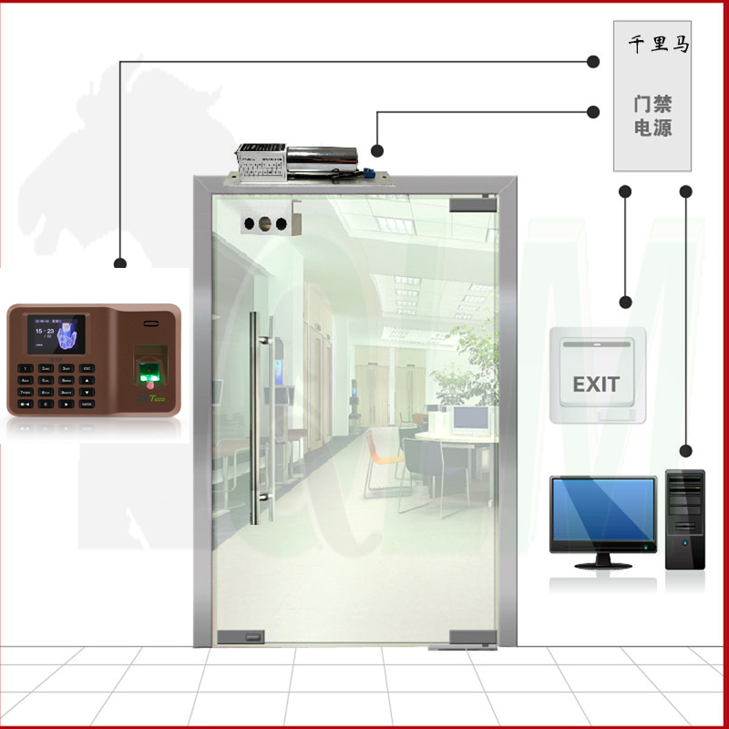 QLM X10 深圳門禁安裝 【密碼+指紋】